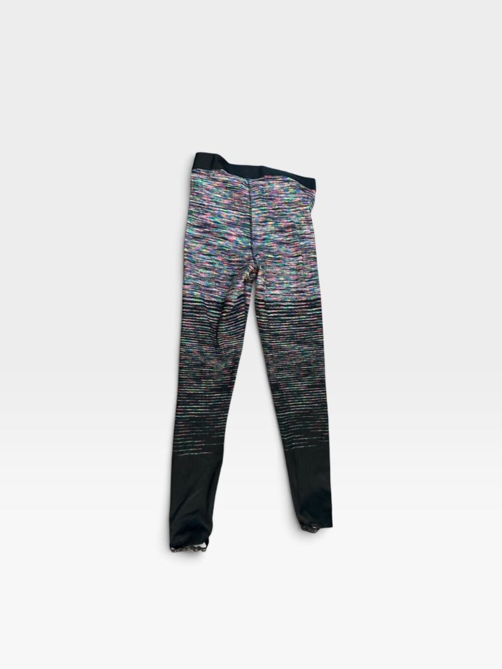 Nike Pro Leggings Size M Multicolor Striped Space Dye